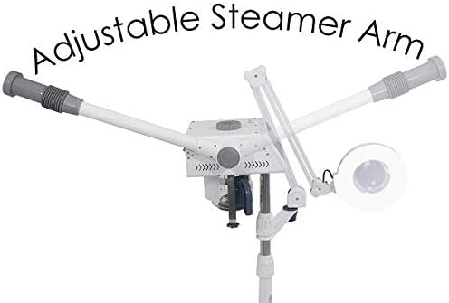 SKINACT Digital Euro Facial Steamer with Aroma Therapy + LED Magnifying Lamp
