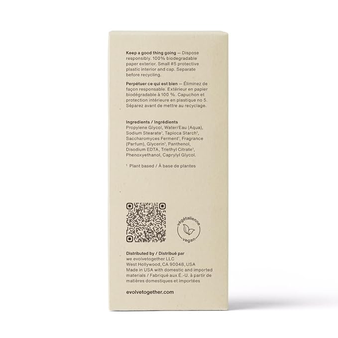 evolvetogether Aluminum Free Natural Deodorant Duo for Women & Men | Orange Blossom & Jasmine | Neutralizes Odors, Soothes Skin | Vegan & Cruelty-Free | Made in USA (Taormina, 1.69 Oz)