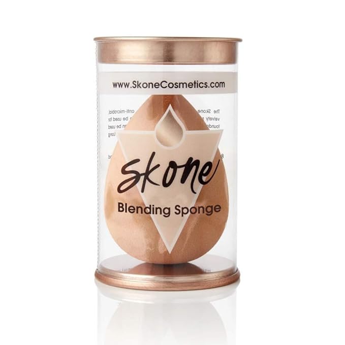 Skone Cosmetics Blending Sponge - Makeup Sponge Applicator for Blending Foundation- Flawless Foundation Beauty Sponge - Makeup Sponges - Makeup Blender Sponge - Beauty Blender Sponge