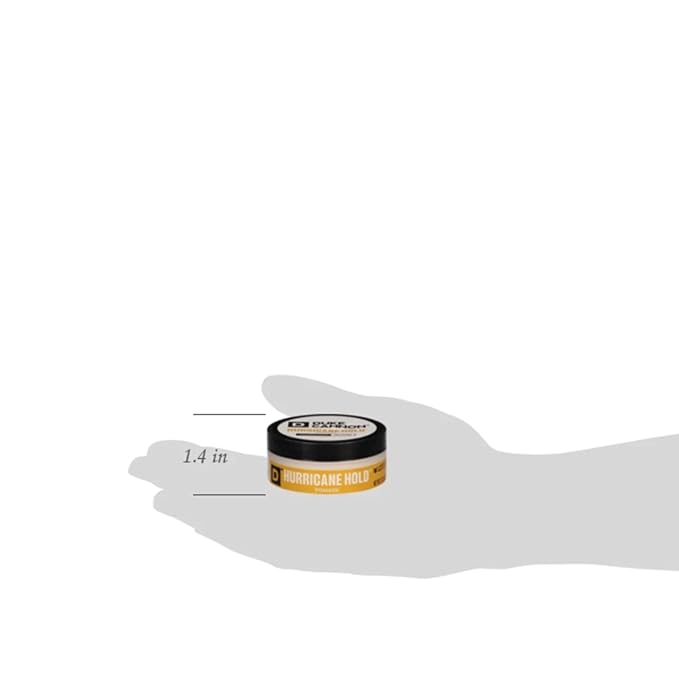 Duke Cannon Supply Co. Hurricane Hold Pomade. Maximum Hold, No Shine, Water-Based for Easy Washout – 2 oz