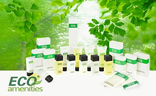 ECO AMENITIES Travel size 0.75oz hotel body wash bulk, Clear, 288 Count