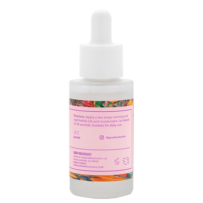 Good Molecules Hyaluronic Acid Serum Pack 2 – 30 ml Each | 1% Hyaluronic Acid, Non-Greasy Ultra Hydrating Serum, Facial Moisturizer for Plumper Skin, Skin Care for Face