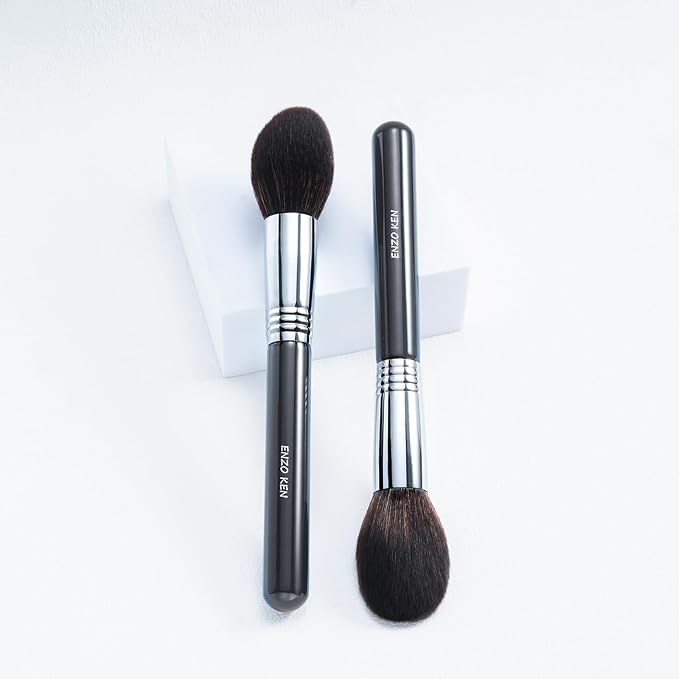 Powder Brush, Highlighting Brush, Contour Brushes, Face Blending Brush, Fluffy Blush Brush for Cheeks, Nose Highlighter Brush. (908B)