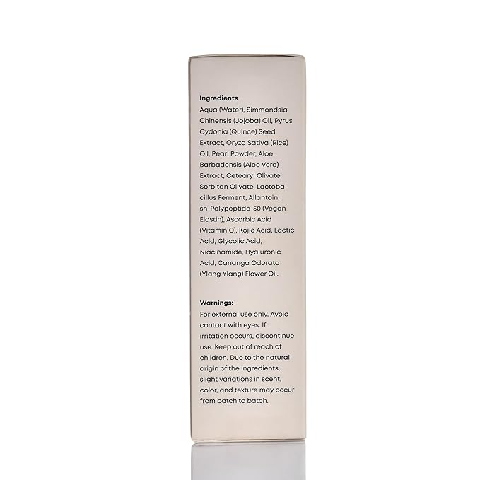 MikySom™ Radiant Pearl Infusion Face Serum with Vitamin C – Brightening & Hydrating (30ml)