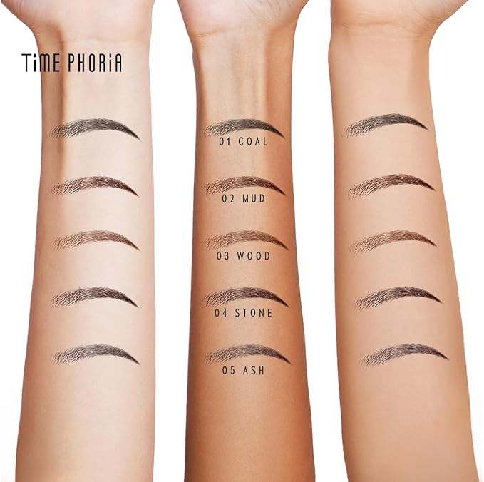 Genesis SuperStay Eyebrow Pencil - Waterproof, Smudge Proof, Long-Lasting Brow Pencil with Precision Oval Tip, For Natural & Bold Looks (02 MUD)