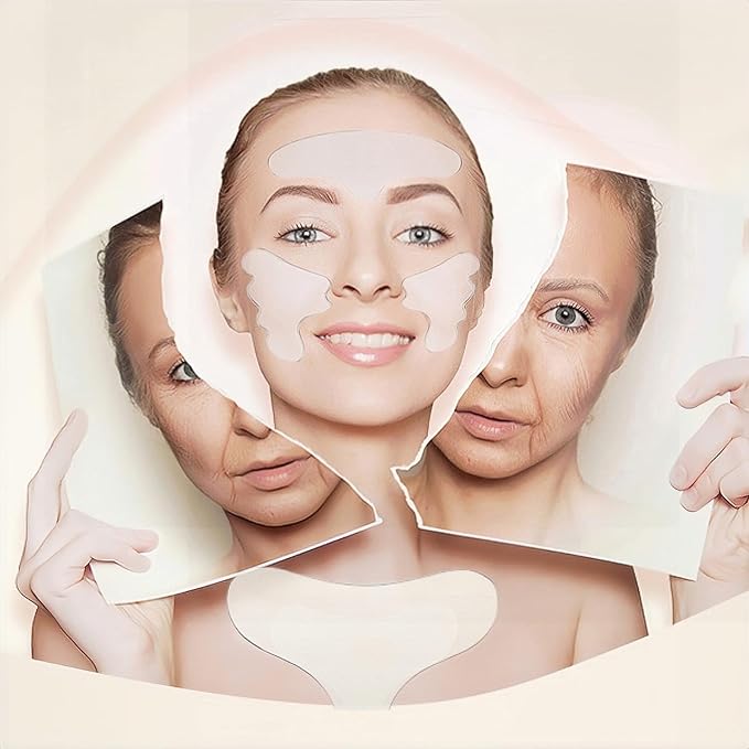 Neck Wrinkle Patches, Anti Wrinkle Silicone Patches,Reusable Chest Firming and Tightening Facial Masks, Collagen Neck Fine Line Pads for Women Reduce Fine Wrinkles, Moisturizing & Firming(11PCS)