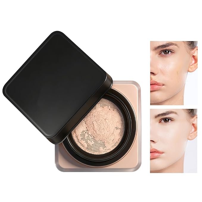 Finishing Powder Makeup, 6g Loose Setting Powders, Oil Control Sweat Proof Foundation, Matte Smoothing Skin Face Powder, Beauty, Makeup Bag, Studio