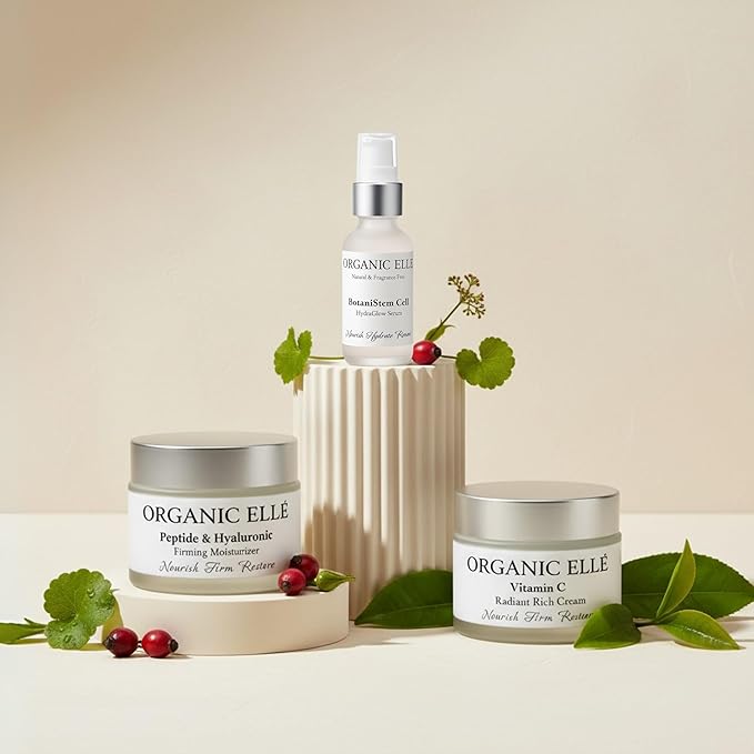 Moisturizer – Advanced Peptide & Hyaluronic Firming Face Cream with Botanical Extracts, Avocado & Jojoba Oil – Hydrating, Anti-Aging, Fragrance-Free for All Skin Types