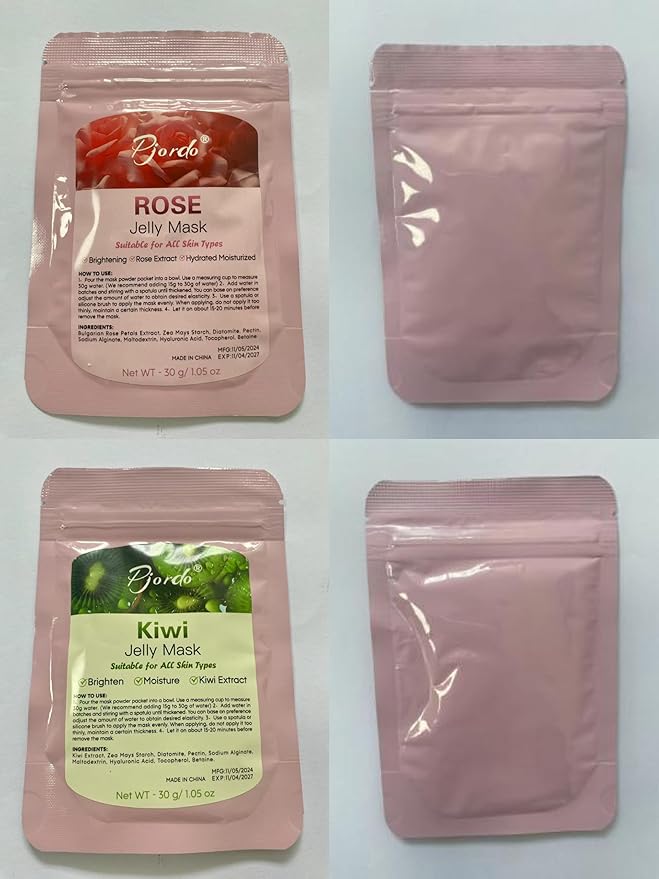 Jelly Masks for Facials Professional, 10 Flavors Hydrating Jelly Face Mask Powder with Mixing Bowl Set, Peel Off Hydrojelly Mask for Moisturize, Nourish & Soothe, Valentines Day Gifts for Women