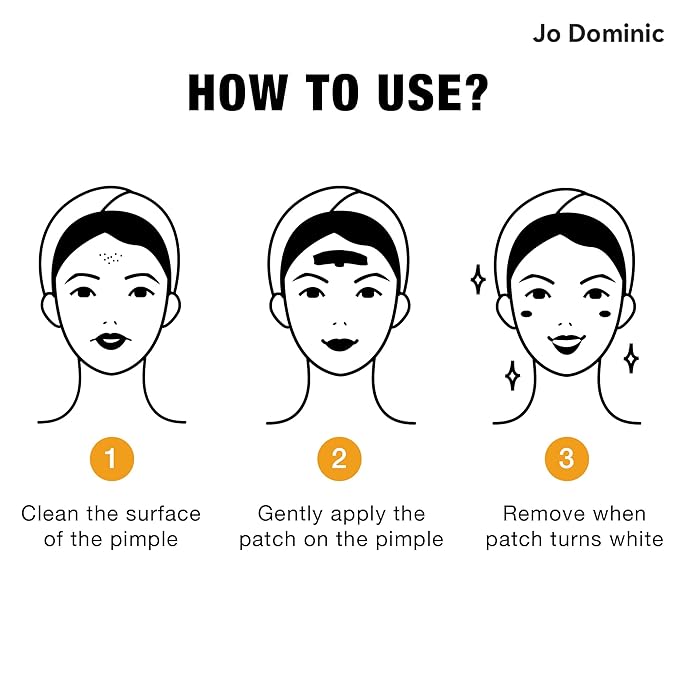 MAGIX PATCH Large Invisible Acne Patches by Jo Dominic – Hydrocolloid Big Forehead Pimple Patches/Zit Patches for Face – Absorbs Oil, Zits & Blemishes, Vegan-Friendly (16 Count)