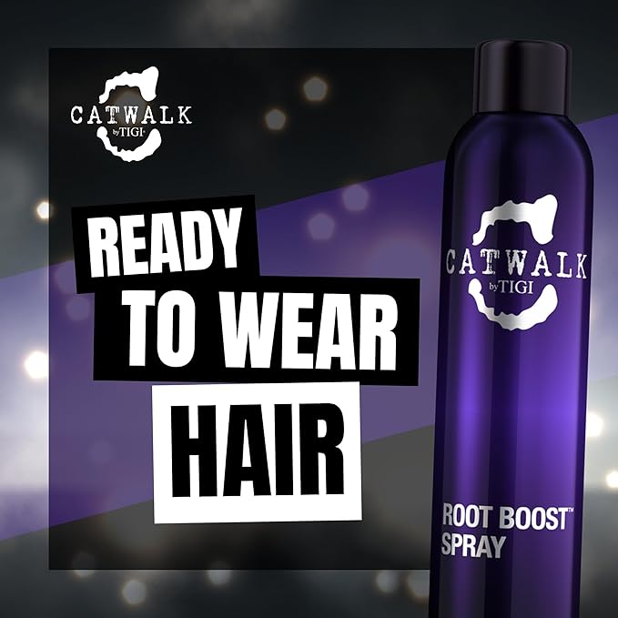 Catwalk TIGI Root Boost Spray Foam - Directional Mousse for All Hair Types - For Lift & Texture - For All Hair Types - Finish on Wet Hair & Blow Dry - Premium Hair Care Products - 8.5 oz (3 Pack)