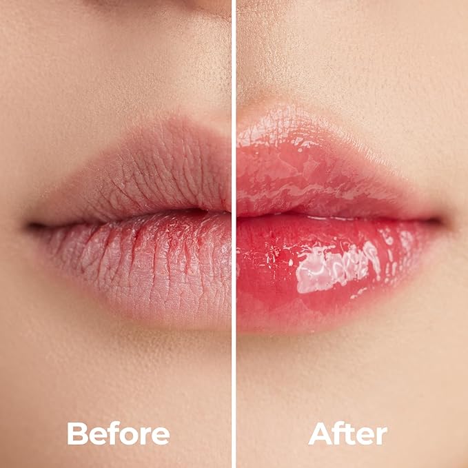 Pudding Glow Korean Lip Tint | Natural Lip Stain | Gloss to Stain | Long-Lasting & Non-Sticky | Lightweight Lip Tint | 0.14 oz. (01 RED BERRY)