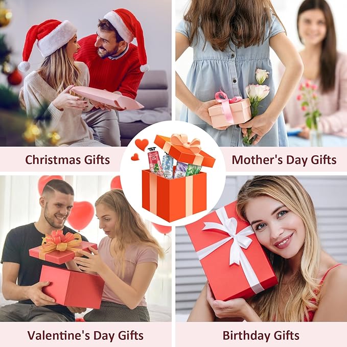 56 Pack Hand Cream Gifts Set, Valentines Day Gifts for Her, Bulk Hand Lotion Travel Size for Dry Cracked Hands, Mini Hand Lotion for Mothers Day Gifts, Bridal Shower Favors and Teacher Gifts for Women