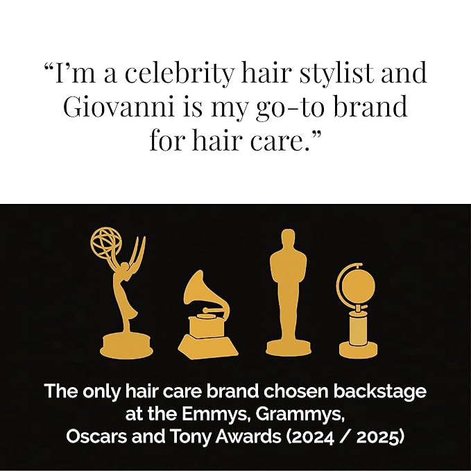 GIOVANNI Mousse Hair Styling Foam - Mousse for Curly Hair, Volumizing Hair Foam for Women & Men, Foaming, Add Texture for Curls & Wavy Hair, Defining & Enhancing - 7 Fl Oz (Pack of 1)