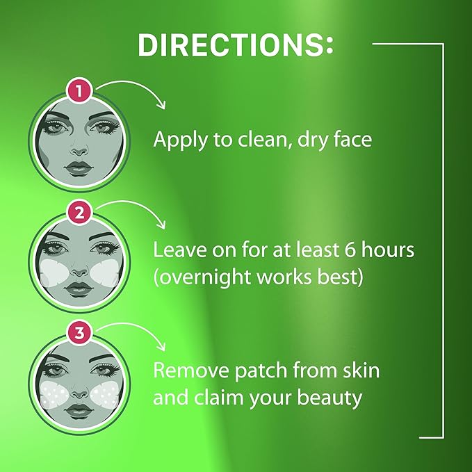 Jekyll brand Pimple Patch for Cheeks (12 counts) COSMETICS™ | Medical Grade Hydrocolloid | Acne Patch for Covering Zits and Blemish | Cheeks Patches for Acne | **Dermatologist Approve**