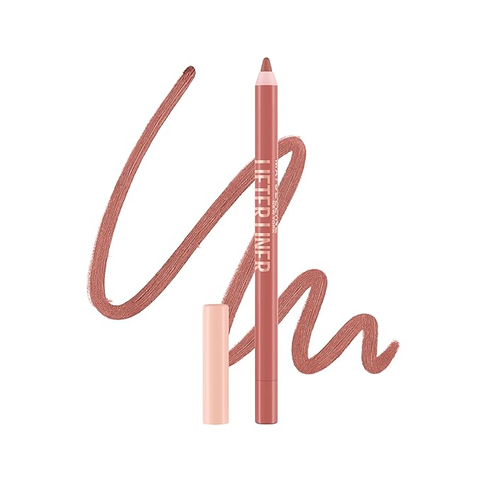 MAYBELLINE Lifter Liner Lip Liner Makeup, Lip Pencil with Hyaluronic Acid For A Fuller, Lifted Make Up Look, Open Late, 1 Count