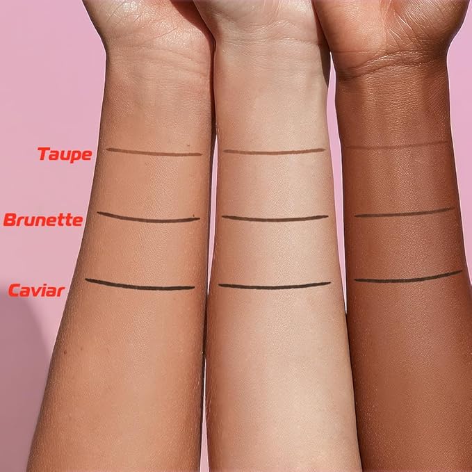 Makup Beauty Skinny Brow - Ultra Thin Eyebrow Pencil, Waterproof, Precise Micro Brow Pencil creates Hair-like Strokes for Full, Natural Brows Light Brown (Taupe)