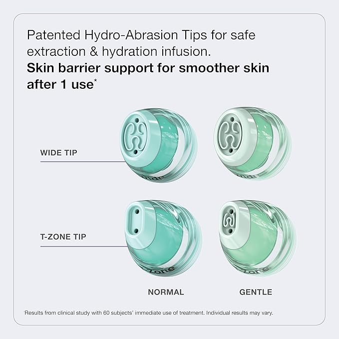 Shark FacialPro Glow at-Home Hydro-Powered Facial System with DePuffi Hot & Cold Therapy – Professional Spa Skincare Device for Pore Cleansing, Hydration, & Radiant Glow, Blue, FH320