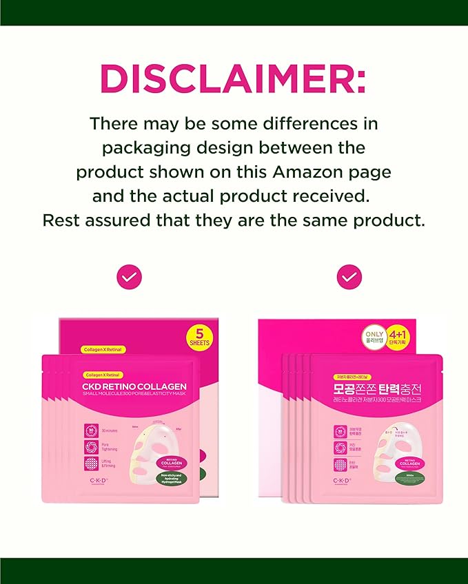 CKD Pore-Tightening & Firming Face Mask (10ea) – Korean Hydrogel Sheet Mask for Glass Skin, Minimizes Pores & Boosts Firmness with 3rd Retinal & Low Molecular Collagen, Korean Skincare