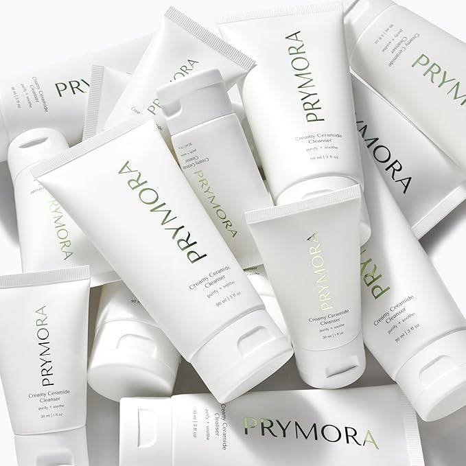 Mini Creamy Ceramide Cleanser | Purify + Soothe | Removes Impurities & Makeup, Sensitive Skin Approved | Travel Size
