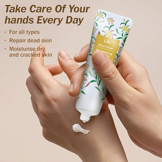 AZEN 8 Sets Bulk Gifts, Hand Cream and Lip Balm Bulk Set with Organza Bag Thank You Card, Baby Shower Wedding Gifts for Guests, Bridal Wedding Favors for Guests,Thank You Gifts for Women