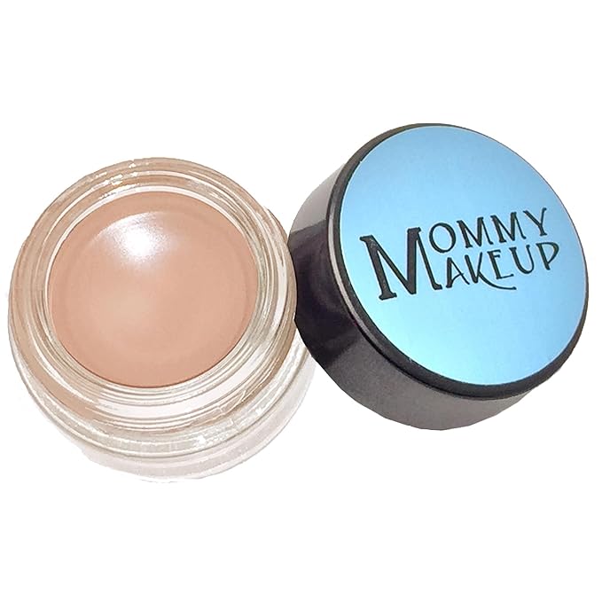 Mommy Makeup Any Wear Creme Eyeshadow - Waterproof, Crease-Proof, Long Lasting, High Pigment, Oil-free - Cream to Powder for Eyes, Cheeks & Lips (Nudetrality)