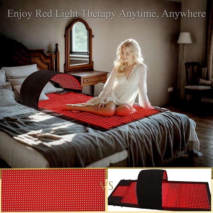 2026 Upgraded 4 Modes Compact Chamber of Red Light Therapy for Full Body Pain Relief,74"x33"+49.6"x15.6"with1655 Dual-Wave(660nm&850nm) LEDs,Multi-Mode Customization,Premium Leather 74"x 33" Black