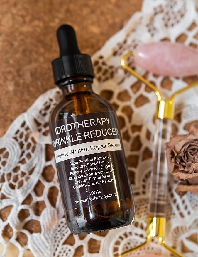Peptide Face Serum Deep Moisturizer, Skin Glow, Create Firmer Skin and Cell Rehydration