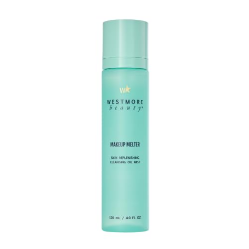 Westmore Beauty Makeup Melter - Makeup Remover Oil Cleanser, Skin Replenishing Cleansing Oil Mist & Face Cleanser 4 OZ