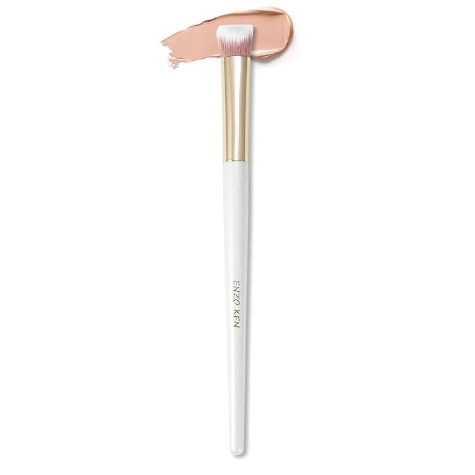 Small Nose Contour Brush, Nose Brush Contour, Angled Concealer Brush Under Eye, Concealer Brushes, Small Concealer Brushes, Angled Eyeshadow Brush (162V)