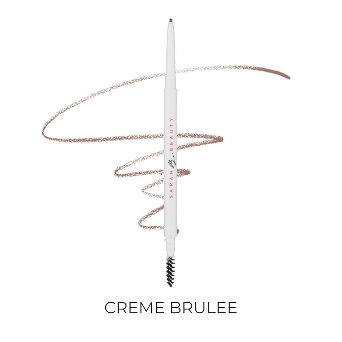 Better Brow - Retractable Eyebrow Pencil with Spoolie | Vegan & Cruelty-Free | Long-Lasting, Precision Brow Definer for Natural, Flawless Brows - Available in 6 Shades (CREME BRULEE)