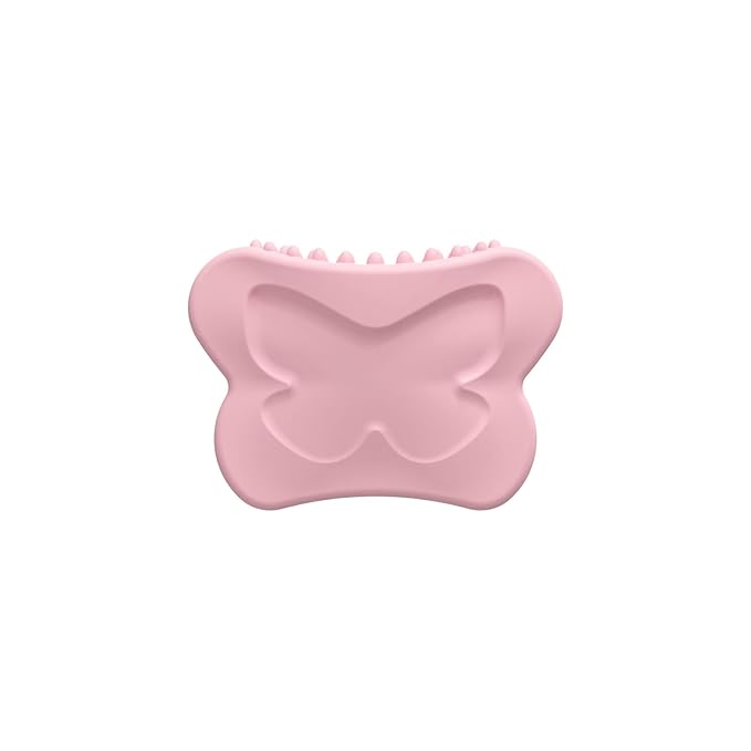 Lymphatic Contour Face Brush【Anti-Puffiness】【Lift】【Massage】 Silicone Lymphatic Face Brush, Gua Sha Brush，Pink