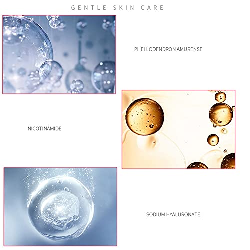 2PCS Hunmui Face Primer Pore Base Gel Cream Cover Pores Water Embellish Skin Silky Finish,Remove Oils Light Weight Primer Natural Make Up To Flawless Face Firming Moisturizers