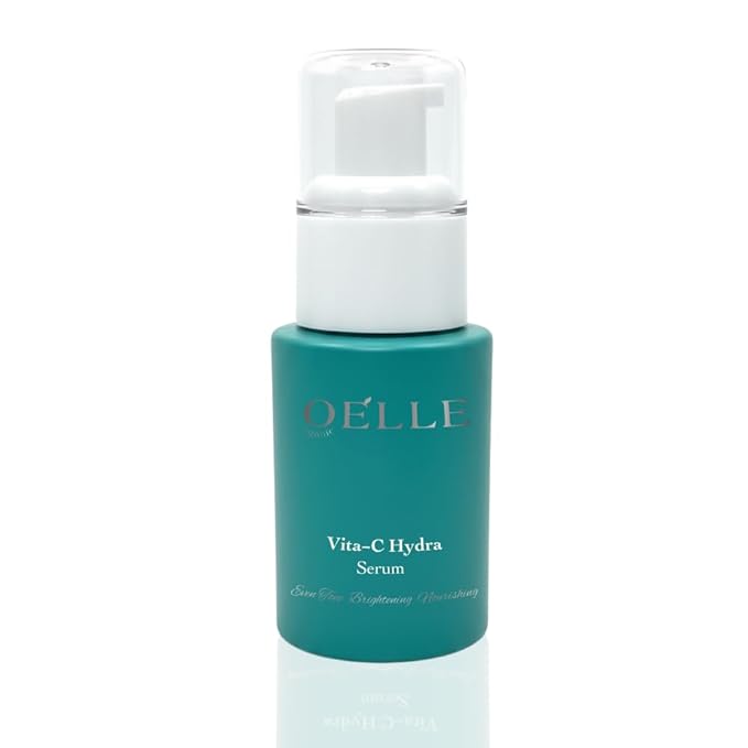 Serum Vitamin C Hydra Glow, with Hyaluronic Acid, Ferulic Acid, MSM & Stem Cells – Brightening, Hydrating, Dark Spot & Fine Line Support, Lightweight Anti-Aging Face Serum