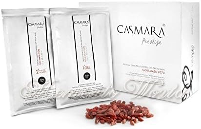 Casmara Goji Mask 1 Unit Gel (100 ml) + Powder (25 gr) Peel-off Algae Mask Salon Antioxidant Facial