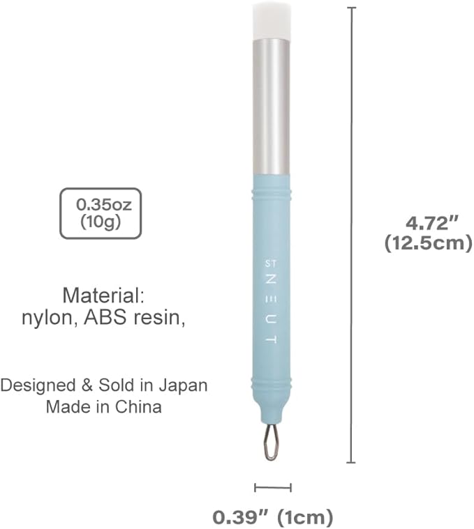Facial Pore Cleaning Brush [ Designed in Japan ] Face Cleansing Scrubber Exfoliating (for Nose)