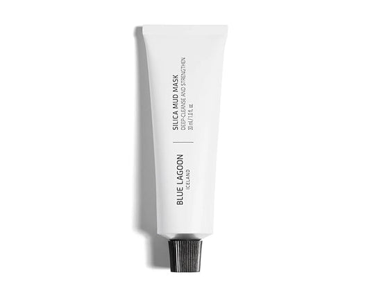 Blue Lagoon - Deep Cleansing Silica Face Mask For Enhanced Glow - Hydrating and Moisturizing Face Mask - Hydrating Mask Skin Care - Sustainable, Bioactive Icelandic Skincare (1 oz | 30 ml)