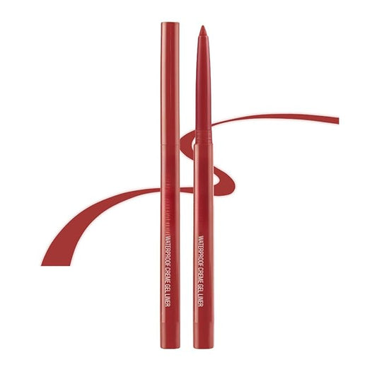 eye liner pencils no budge retractable eyeliner Sharpenable Multi-Use Longwear eyeliner pen Shimmer Wine