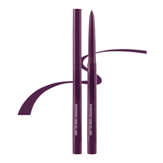eye liner pencils no budge retractable eyeliner Sharpenable Multi-Use Longwear eyeliner pen Shimmer Royal