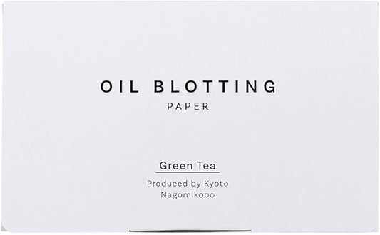 Oil Blotting Paper 100 Sheets, Pack of 1 – Premium Green Tea Face Blotting Sheets, Oil Absorbing Tissues in Japanese Washi, Easy-Dispense Pack, Made in Japan, Oily Skin Care & Makeup Essential