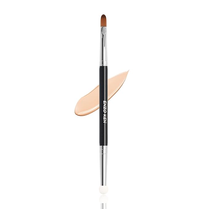 Small Concealer Brush Under Eye Sponge, Small Makeup Brush, Flat Concealer Brushes, Lipstick Brush, Lip Brushes, Flat Makeup Brush, Mini Under Eye Concealer Brush, Concealer Blending.