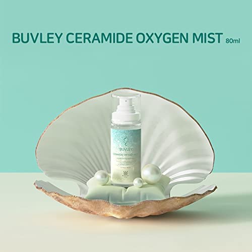 BUVLEY Ceramide Oxygen Face Mist | Low pH, Vegan, Cruelty Free | Hydrating Refreshing Soothing Facial Mist Spray with Antioxidants 2.7 Fl Oz (2)