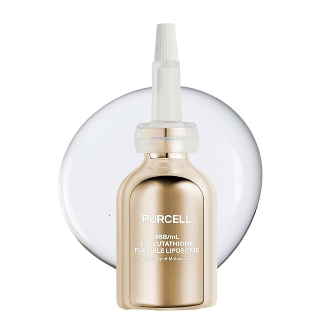 5% L-Glutathione (88B/mL) Flexible Liposome Face Serum - High Concentration with Vitamin B3, Vitamin E, Tranexamic Acid for Hydrating & Brightening (1.85 fl oz / 55ml)
