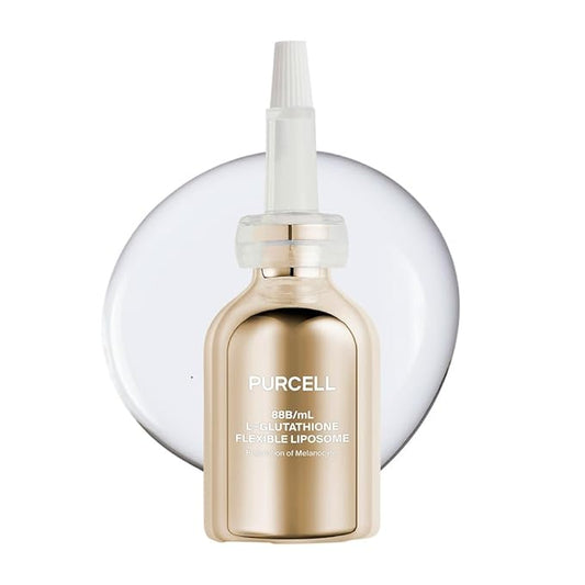5% L-Glutathione (88B/mL) Flexible Liposome Face Serum - High Concentration with Vitamin B3, Vitamin E, Tranexamic Acid for Hydrating & Brightening (1.85 fl oz / 55ml)