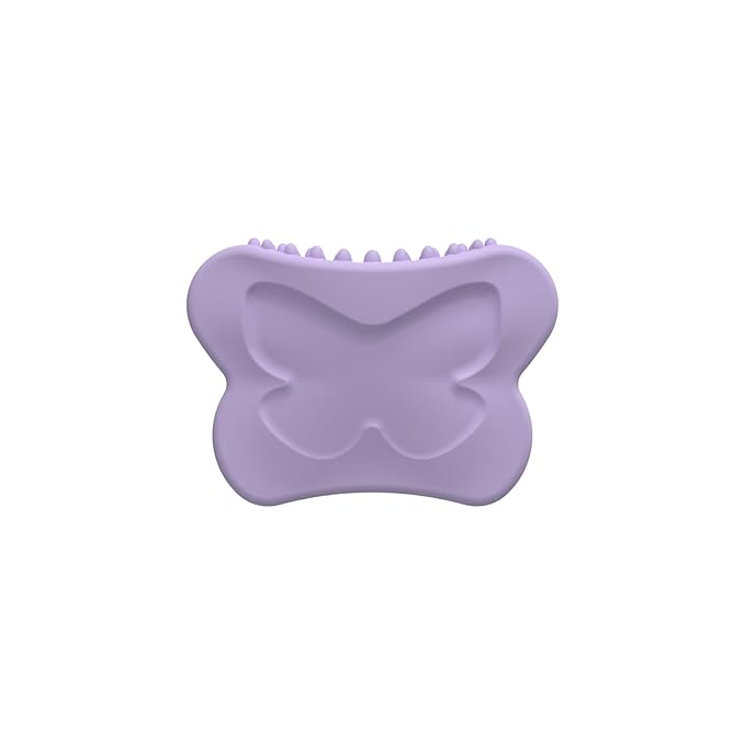Lymphatic Contour Face Brush【Anti-Puffiness】【Lift】【Massage】 Silicone Lymphatic Face Brush, Gua Sha Brush，Purple