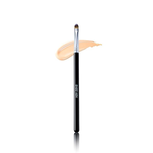Concealer Brush Under Eye, Small Flat Concealer Brush, Small Makeup Brushes, Under Eye Concealer Brushes, Under Eye Brush Concealer, Flat Brushes Under Eye. (901)