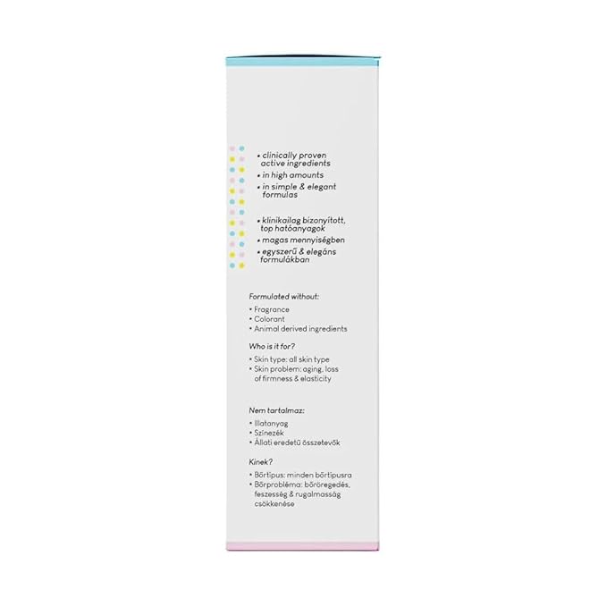 Geek & Gorgeous Power Peptides Serum, Multi-Peptide Face Serum for Firm, Smooth-Looking Skin, Supports Skin Elasticity, Lightweight skin-revitalizing Formula, 1 fl oz