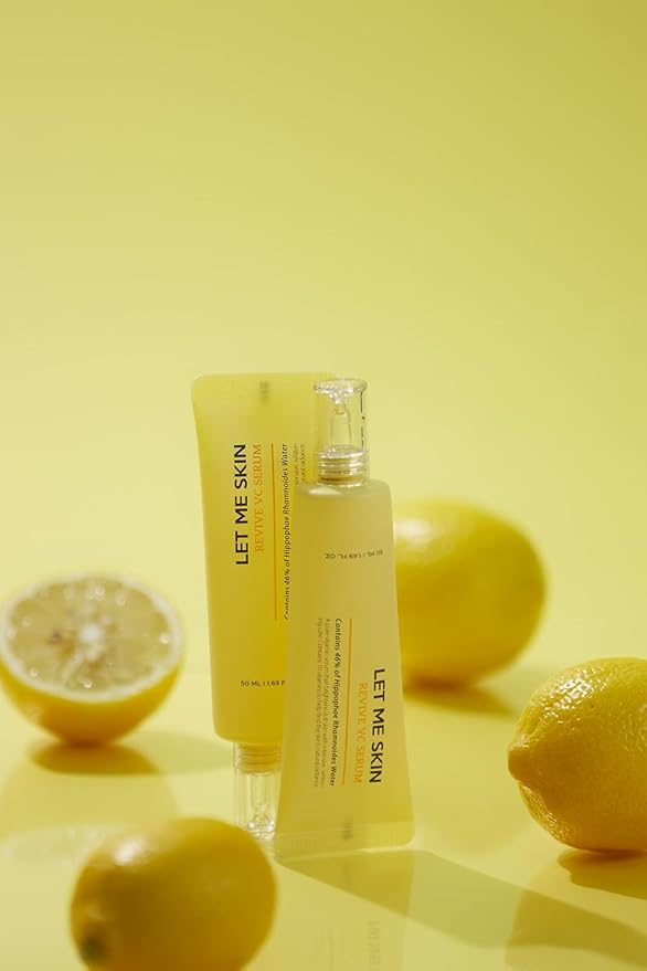 Vitamin Radiance Trio/Revive VC Toner & SERUM & Cream/Vegan Cosmetics, Cruelty-Free, Radiant complextion, Light Texture, Quick Absorption (Serum 50ml)