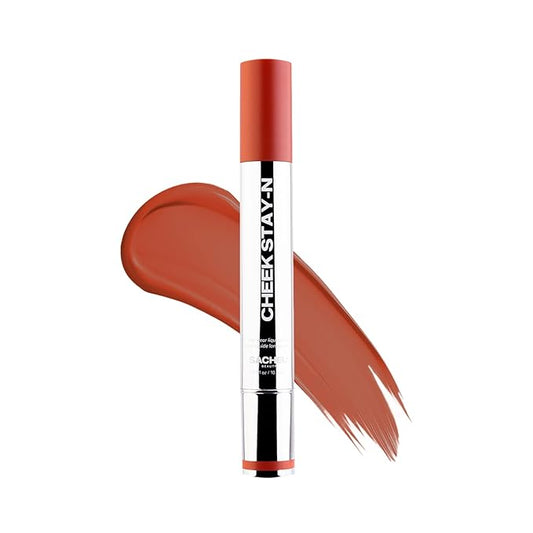 Sacheu Cheek STAY-N Liquid Blush for Cheeks — High Pigment, Buildable, Lightweight Cream Blush for Dewy & Radiant Flushed Cheeks — Long-lasting & Cruelty Free, I'm Hot