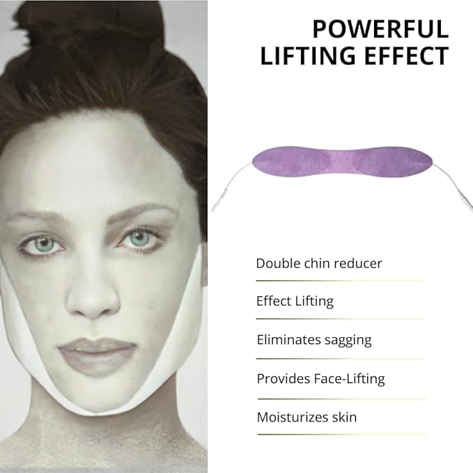 myolift™ Jowl Mask: Microcurrent Technology for Perfect Jawline| Reduces Aging & Wrinkles| Easy to use| Lasting & Visible Result| Flawless Skin| Reusable